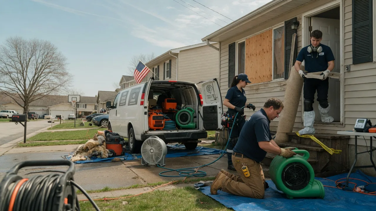 Water Damage Restoration in Bagley, WI near me